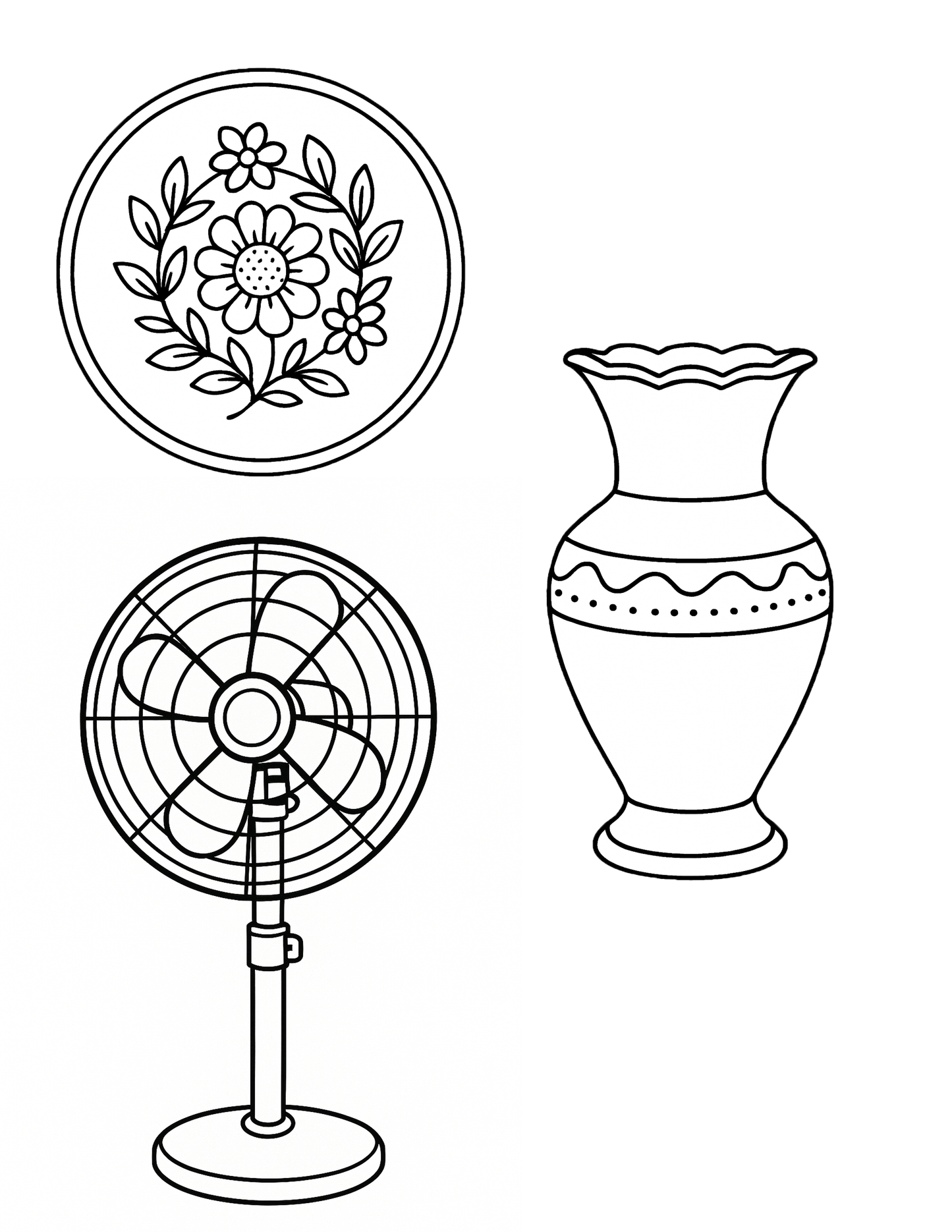 Attic Treasures Coloring Book