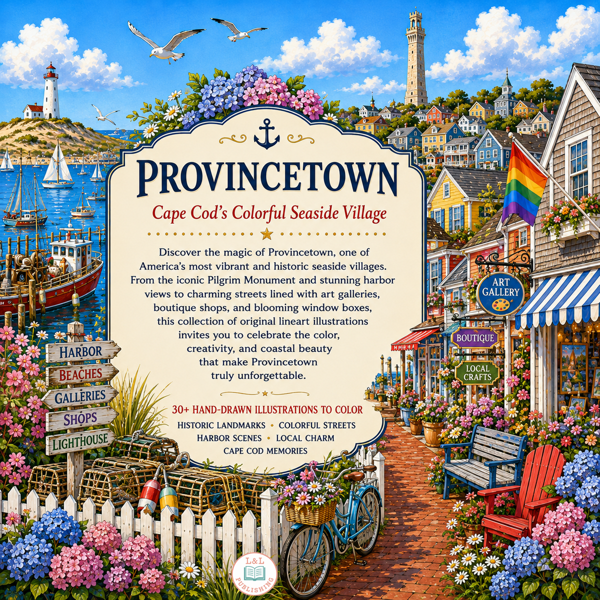 Provincetown Coloring Book