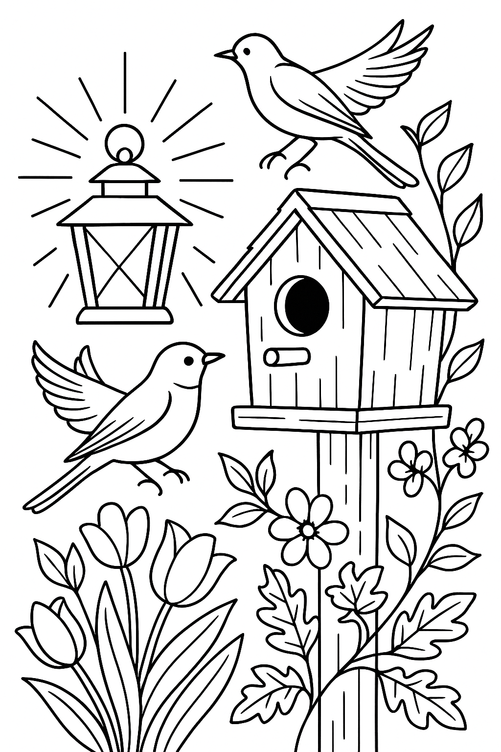 IN THE BIRD GARDEN: Whimsical Feeders, Feathered Friends & Backyard Delights