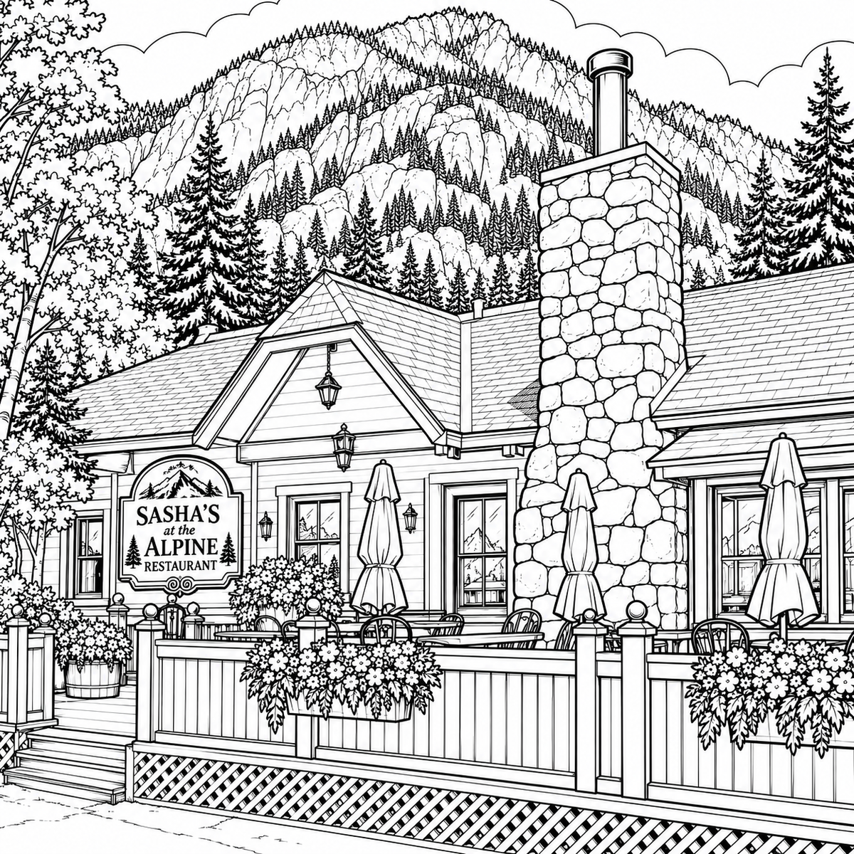 GEORGETOWN, COLORADO COLORING BOOK