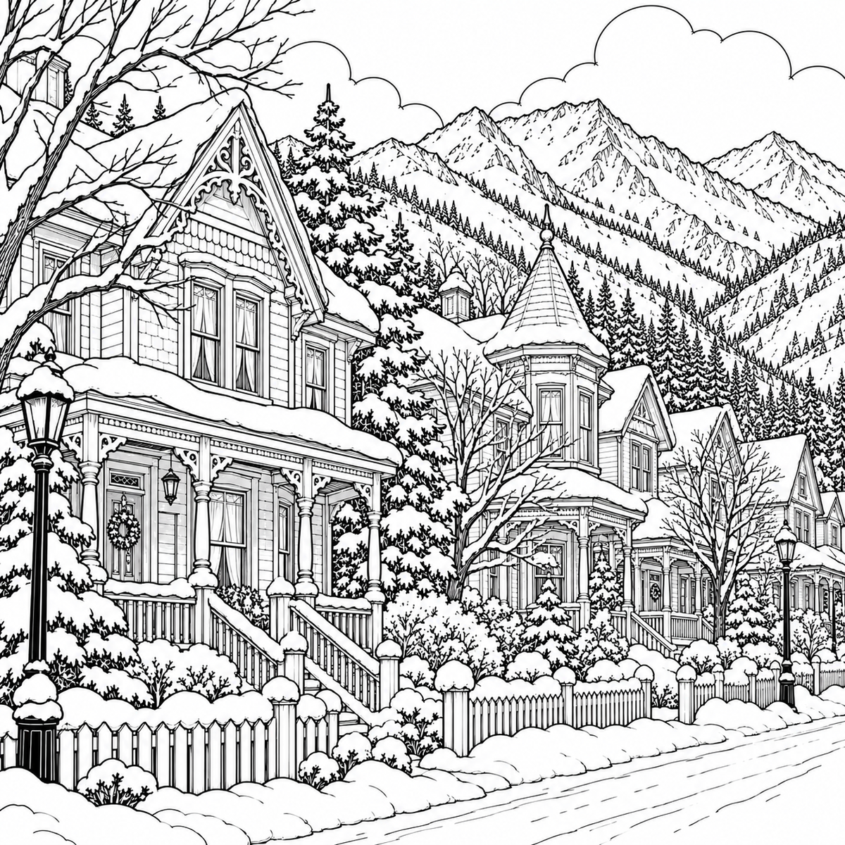 GEORGETOWN, COLORADO COLORING BOOK