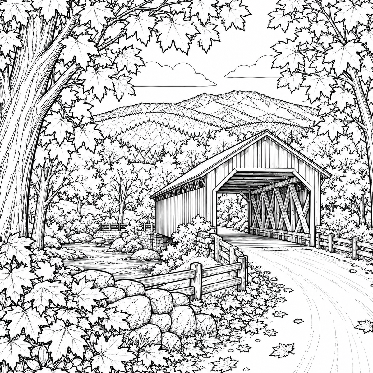 Stowe Vermont Coloring Book 12 Wholesale Books
