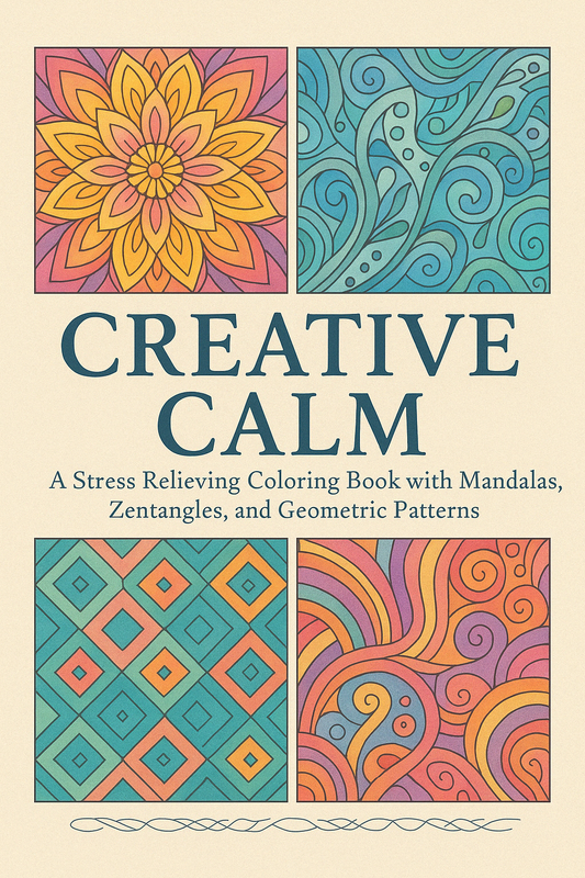 CREATIVE CALM COLORING BOOK