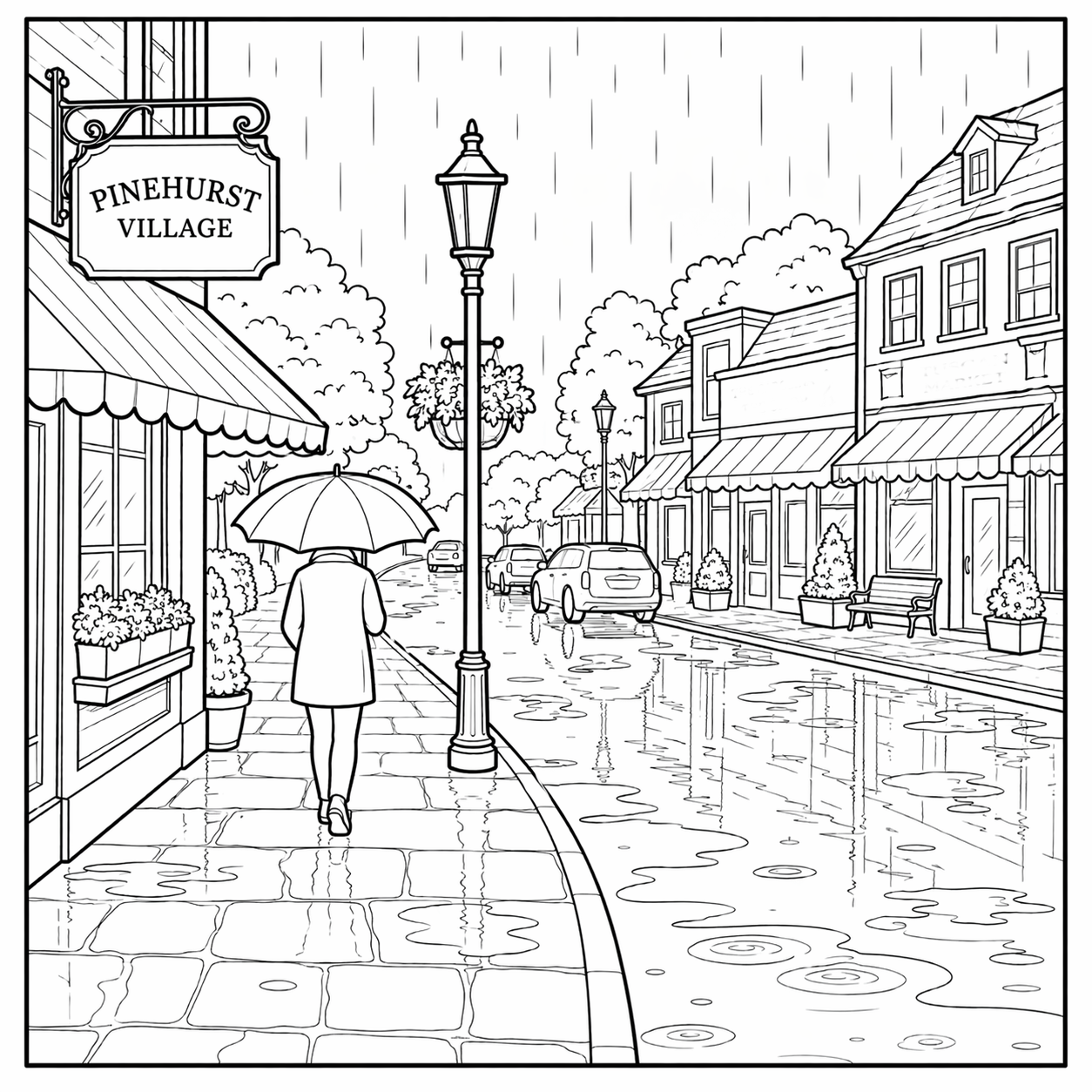 Pinehurst A Coloring Journey - Wholesale (3 copies)